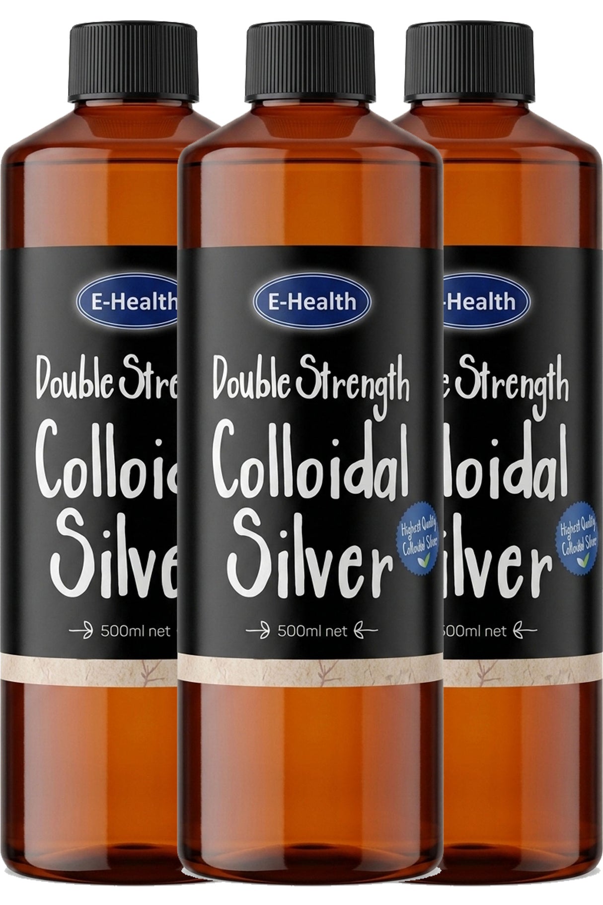 Colloidal Silver 500ml 3 Pack