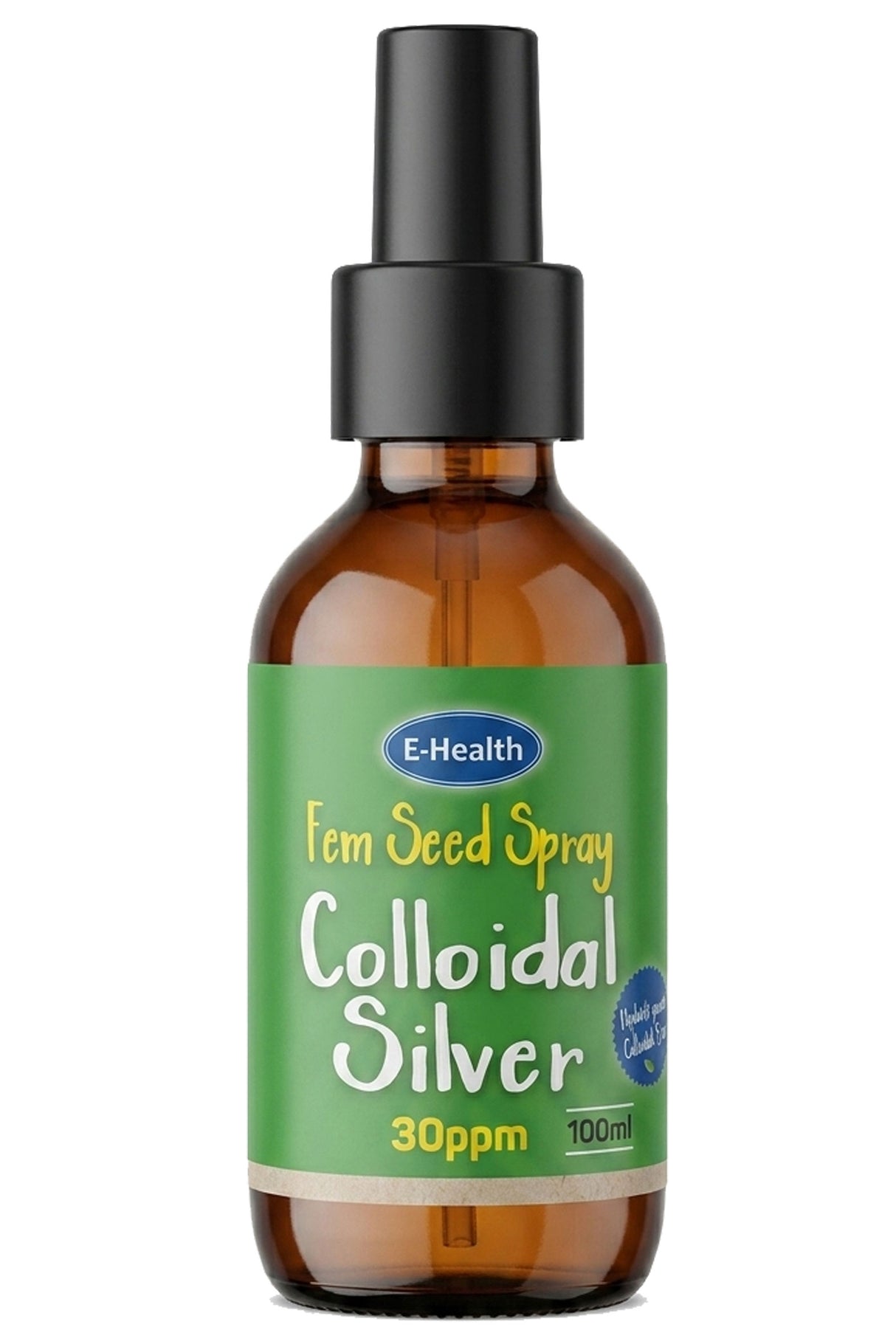 Colloidal Silver Fem Seed Spray 30ppm 100ml