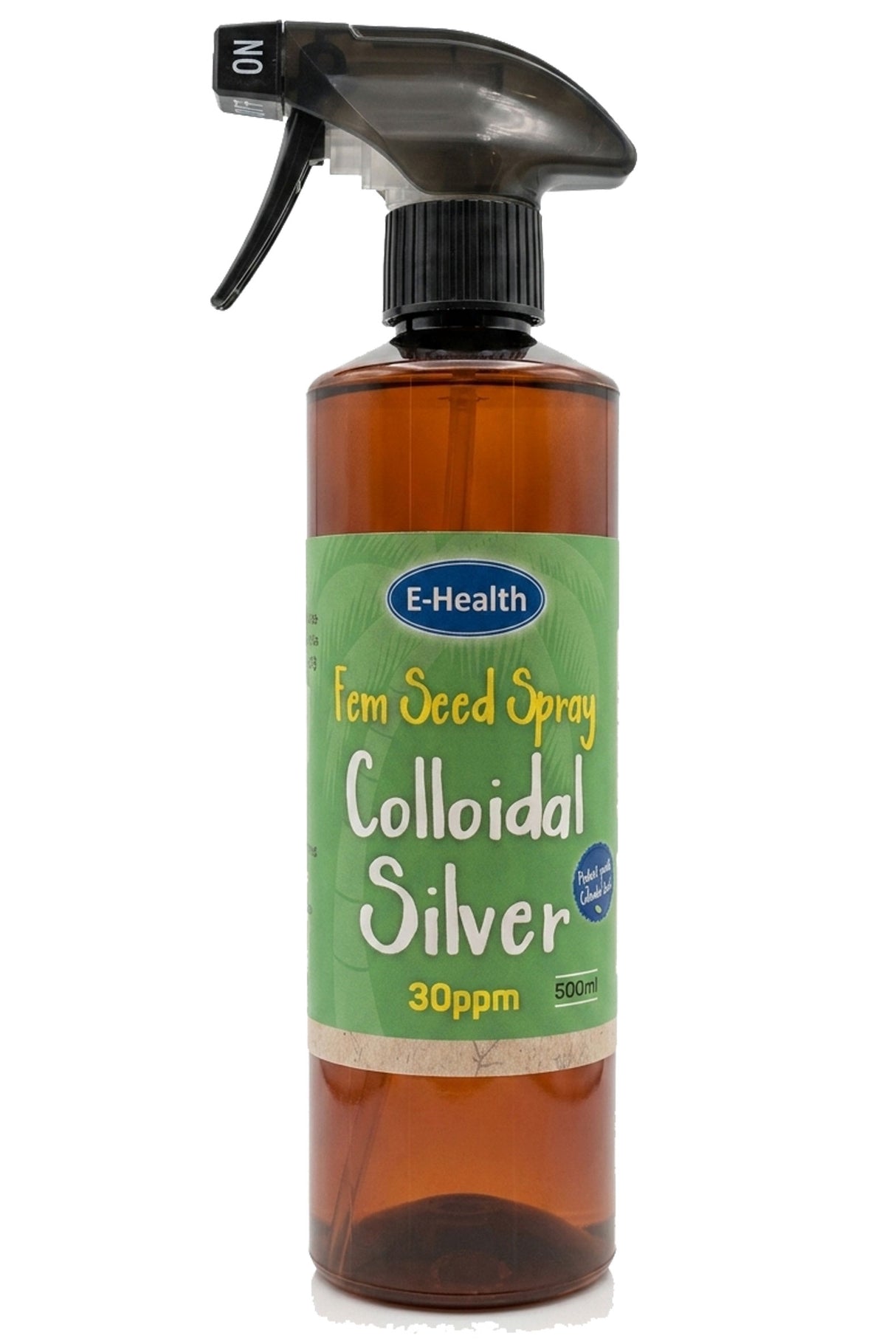 Colloidal Silver Fem Seed Spray 30ppm 500ml