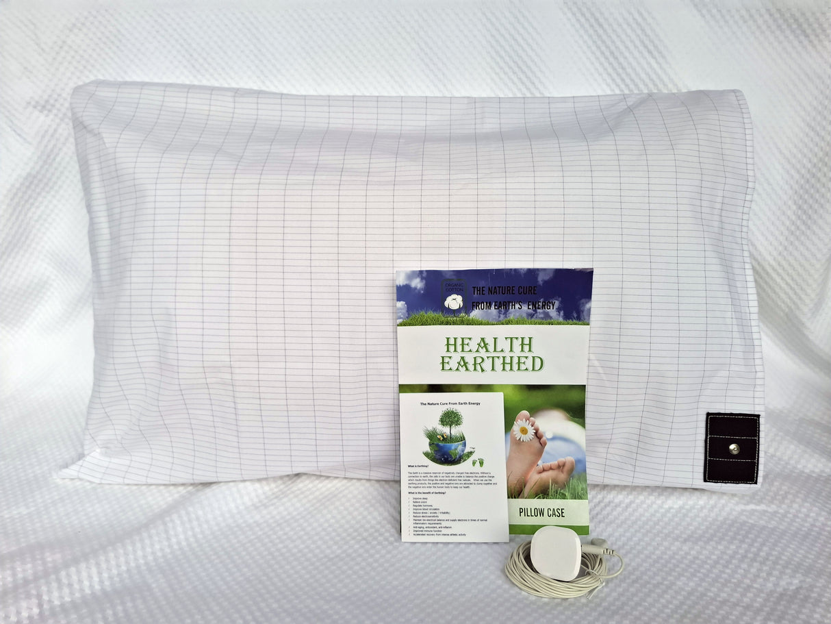 Silver Conductive Grounding Pillowcase