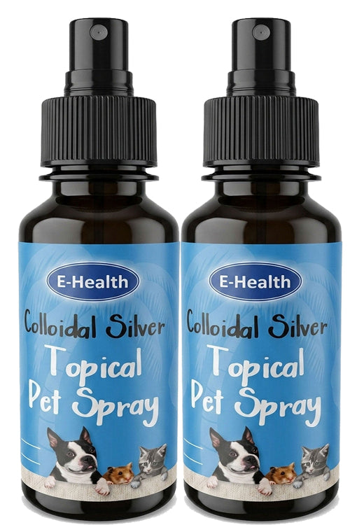Colloidal Silver Topical Pet Spray 2 Pack