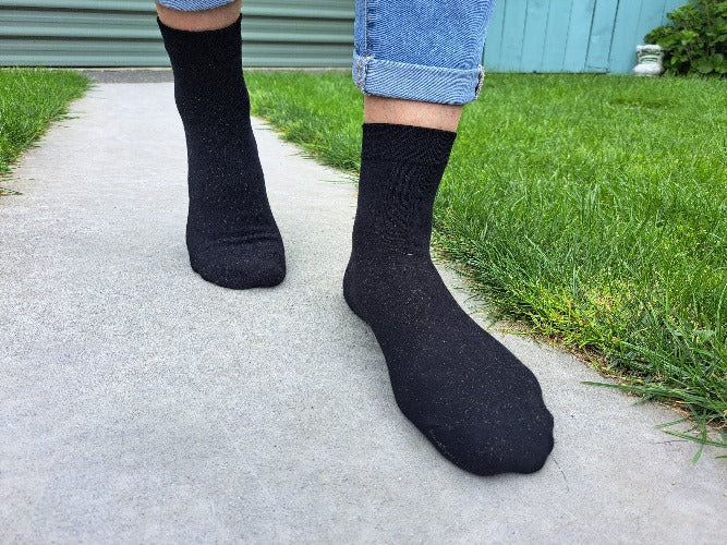 Silver Conductive Grounding Socks