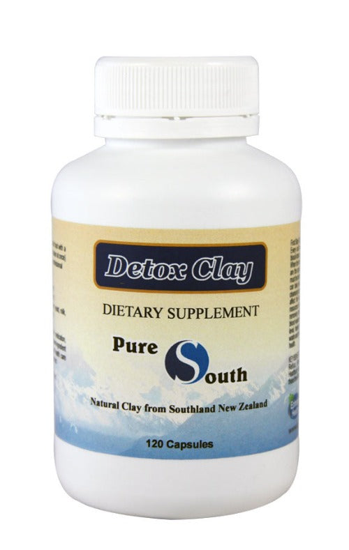 Calcium Bentonite Detox Clay Capsules