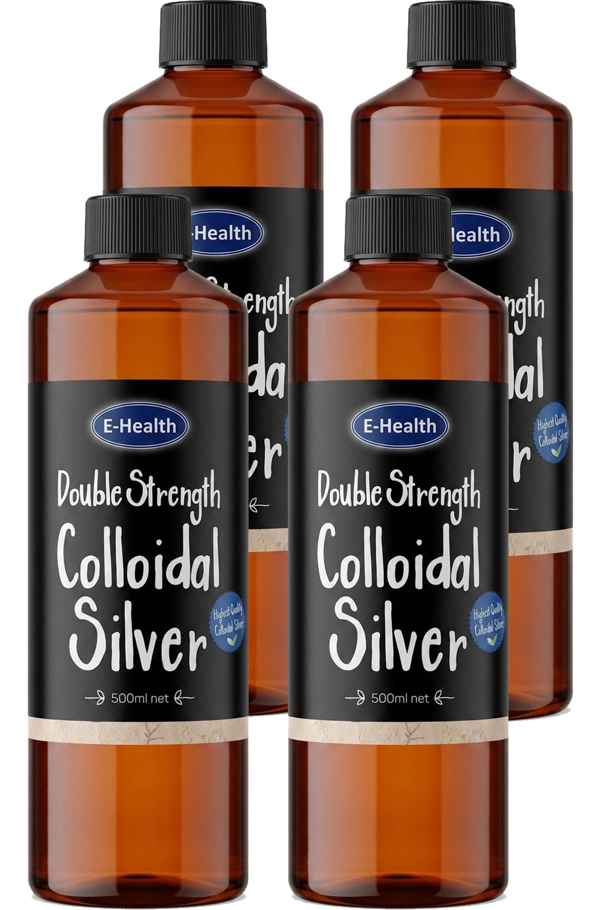 Colloidal Silver 500ml 4 Pack