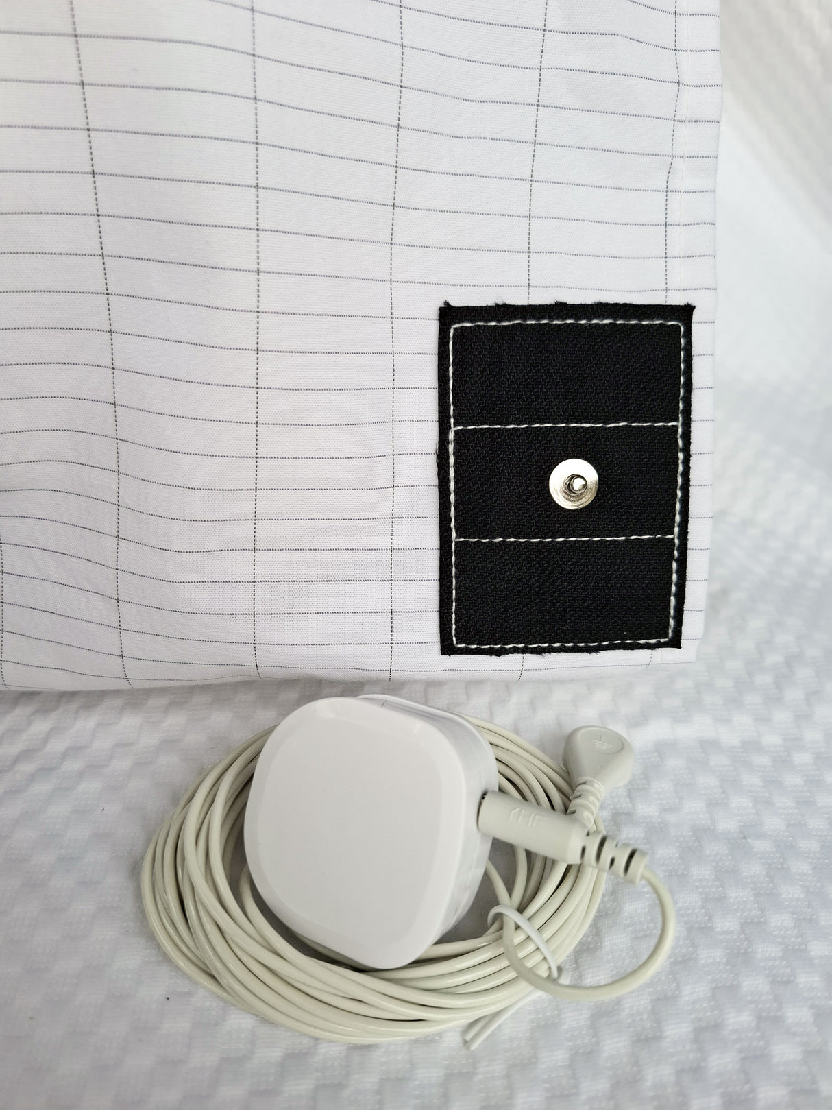 Silver Conductive Grounding Pillowcase