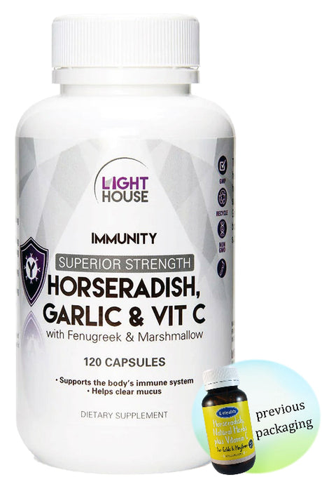 Horseradish Garlic and Vitamin C 120s