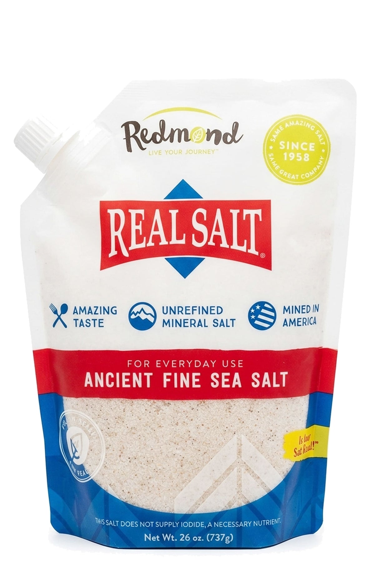 RealSalt Refill Pouch 737g
