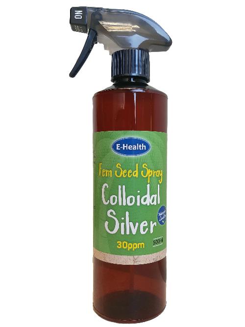Colloidal Silver Fem Seed Spray 30ppm 500ml