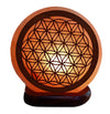 Flower of Life - Hand Crafted Himalayan Salt Lamp