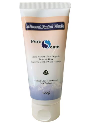 Pure South Mineral Face Wash 100g