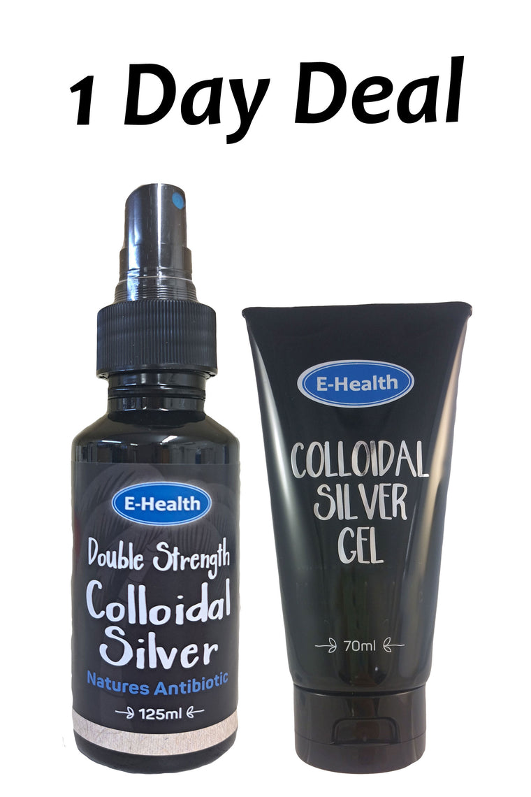 1 Day Deal Colloidal Silver Liquid & Gel