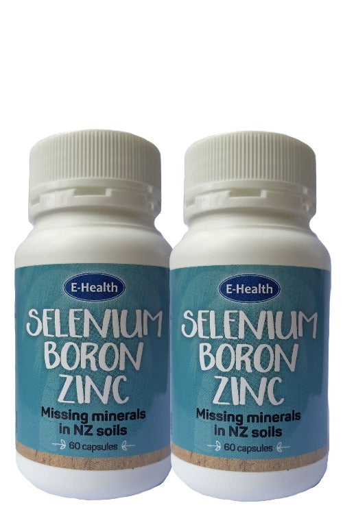 Selenium Boron & Zinc 2 Pack